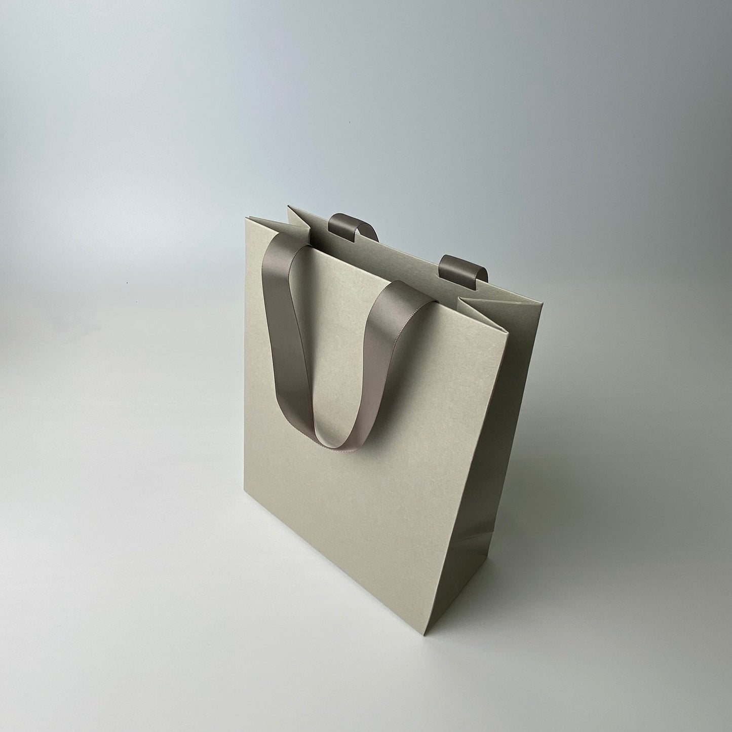 Set of 50 Premium Multicolor Paper Bags (18x22x8cm) – Handcrafted Satin Ribbon Handles