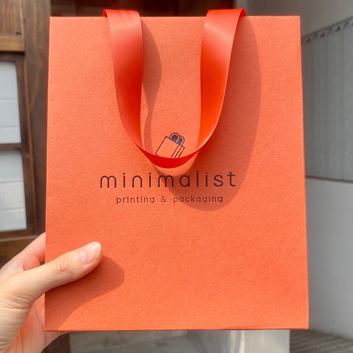 Set of 100 Premium Multicolor Paper Bags (18x22x8cm) – Custom Logo