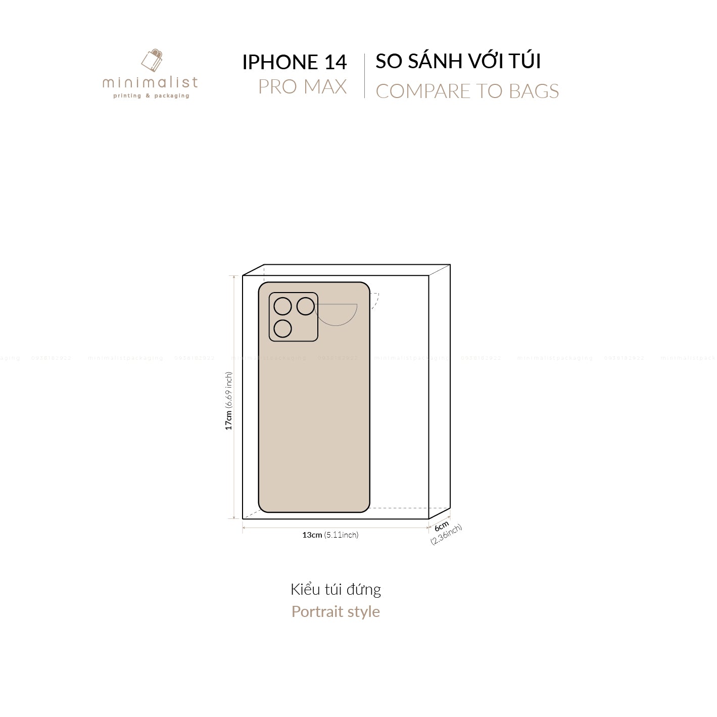 Set of 50 Small Paper Bags without handles - Pastel & White/Black Colors, Recyclables